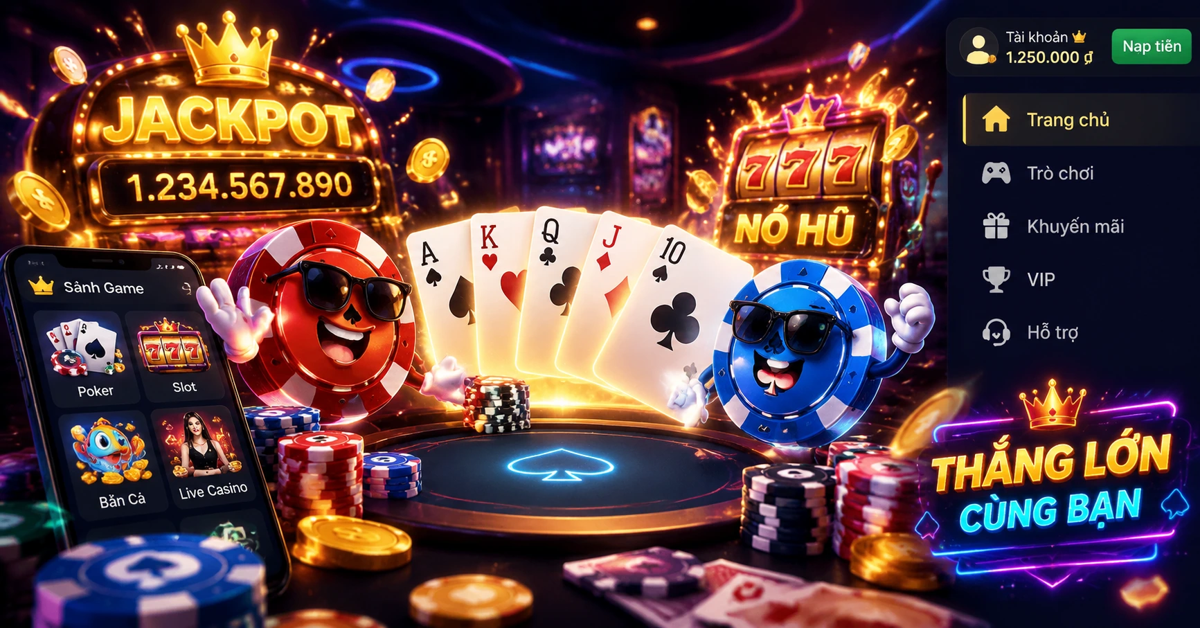 JJ88 game bài nổ hủ: Trải nghiệm đỉnh cao của trò chơi đổi thưởng trực tuyến - image 3