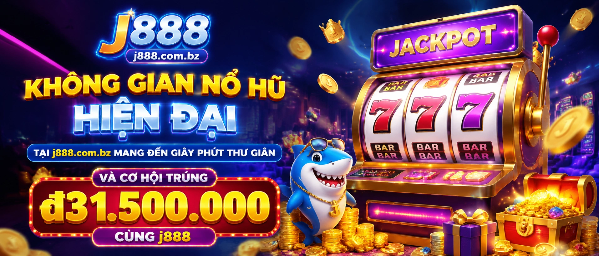 Khu Nổ Hũ j888 với giao diện danh mục slot gọn và dễ nhìn