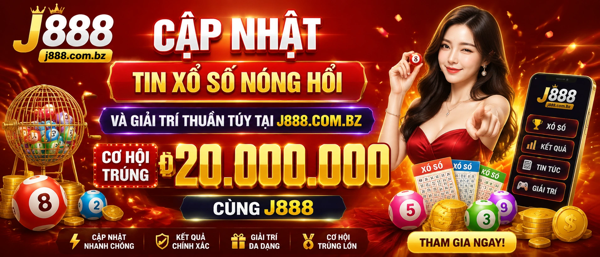 J888 Xổ Số - trải nghiệm tra cứu trên mobile